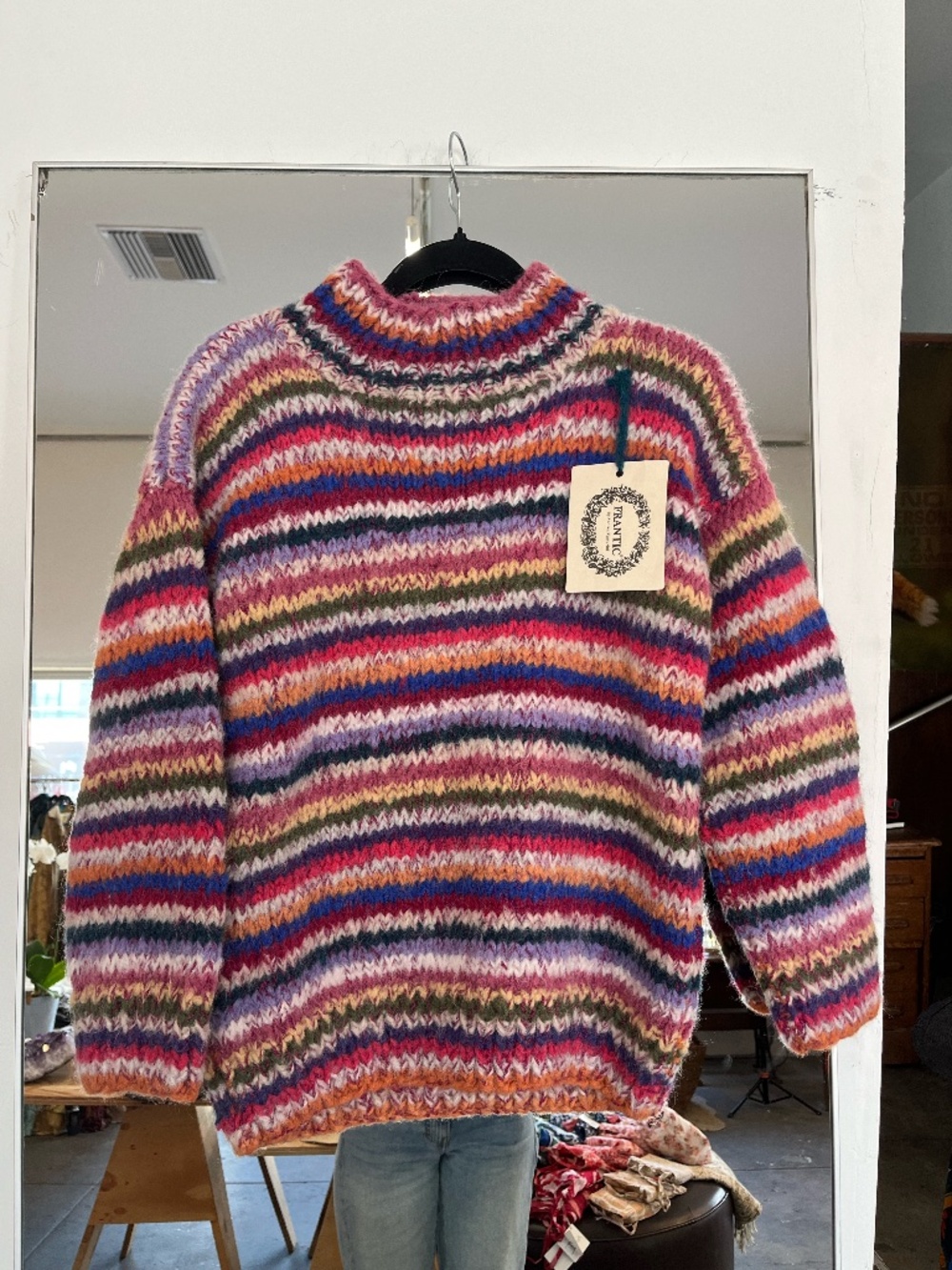 FRANTIC "Iris P.O" Striped Sweater